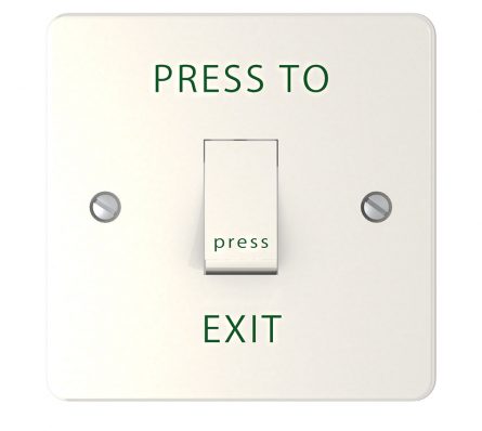 Press To Exit Plastic Low Traffic Switch - Image 2